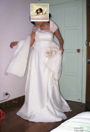 編織華美嫁衣 xiner534 婚紗、禮服與毛披肩的混紗魅力